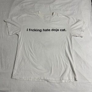Doja Cat Scarlet Tour 2024 “I Fxcking Hate Doja Cat” T-Shirt | Size S